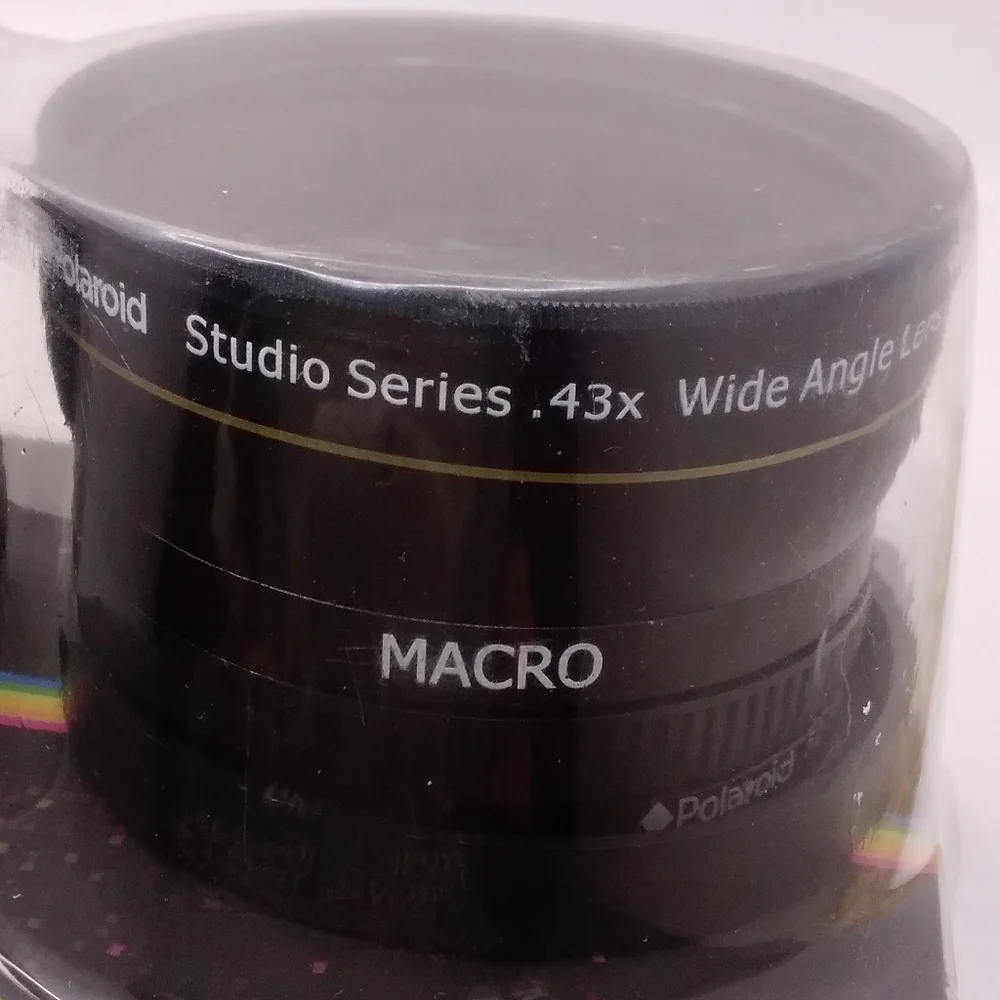 Polaroid Studio Series 58mm 0.43x Wide Angle & 2.2x Telephoto Lenses w/52&55mm